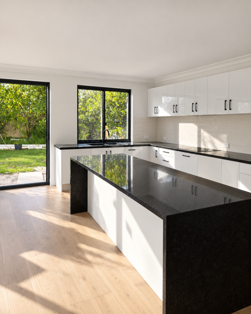 Light-filled kitchen