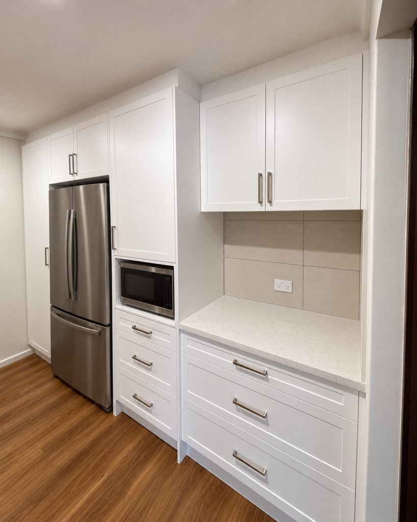 Kitchen storage detail