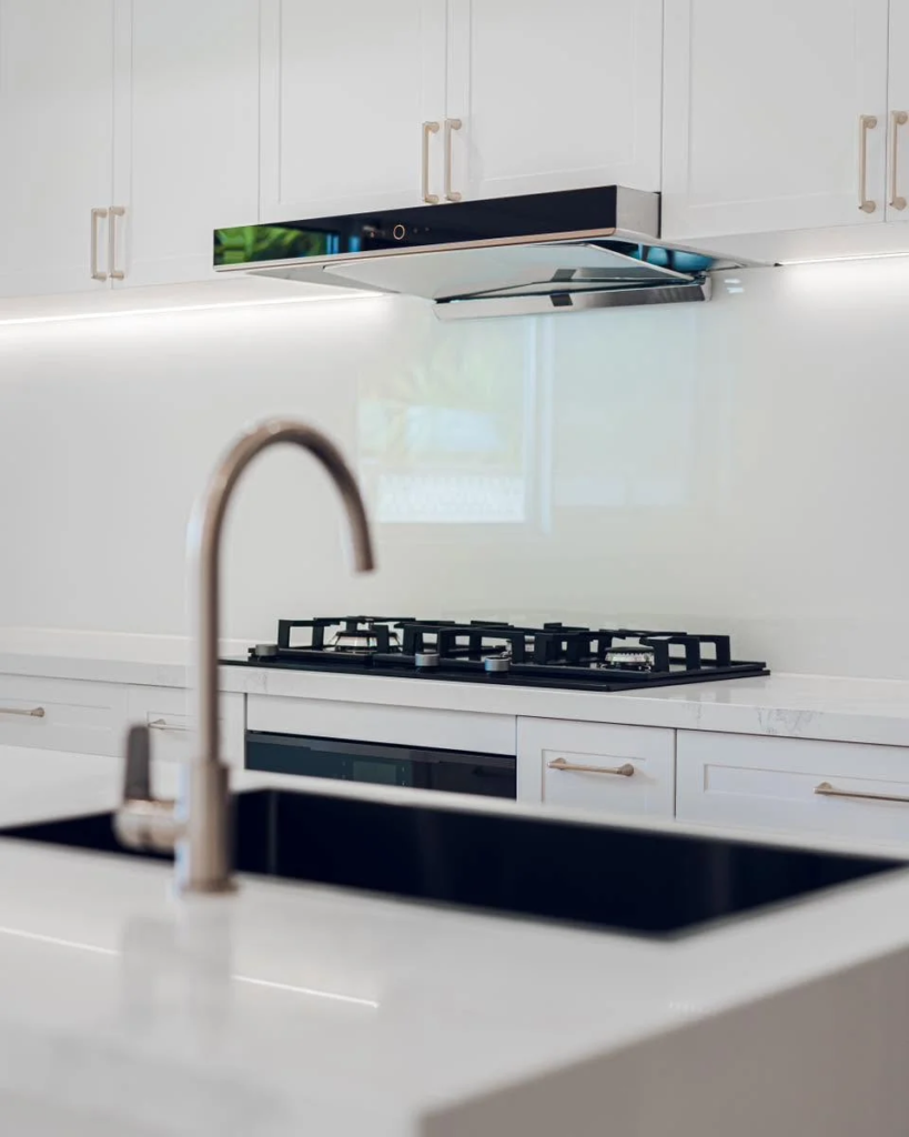 Cooktop & splashback detail